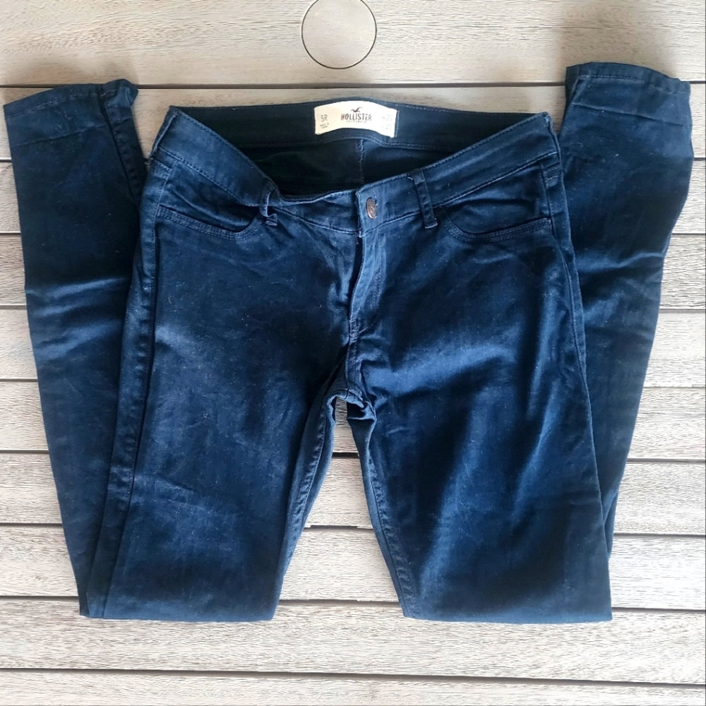 Hollister | High-Rise Navy Super Skinny Jeans | SZ 27